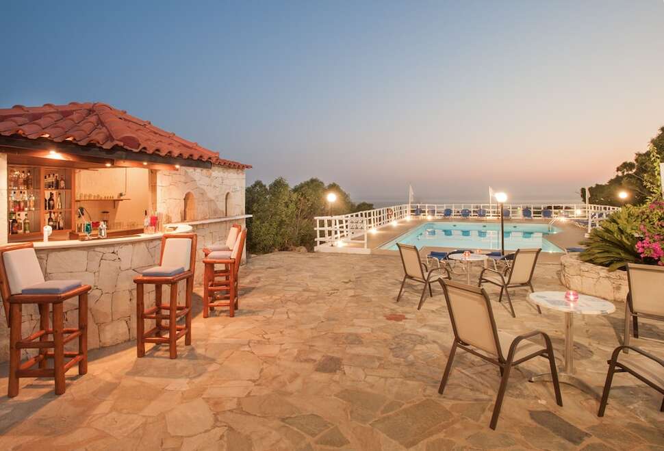 Ein Foto von den Einrichtungen im Panorama Seaview Apartments