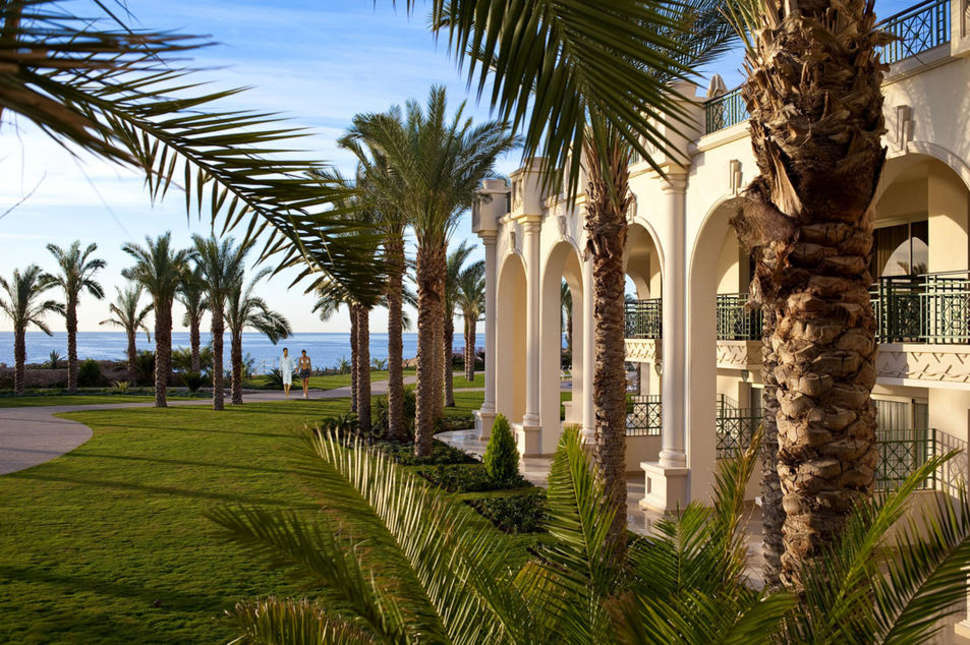Een foto van de buitenkant van Stella di Mare Beach Hotel & Spa