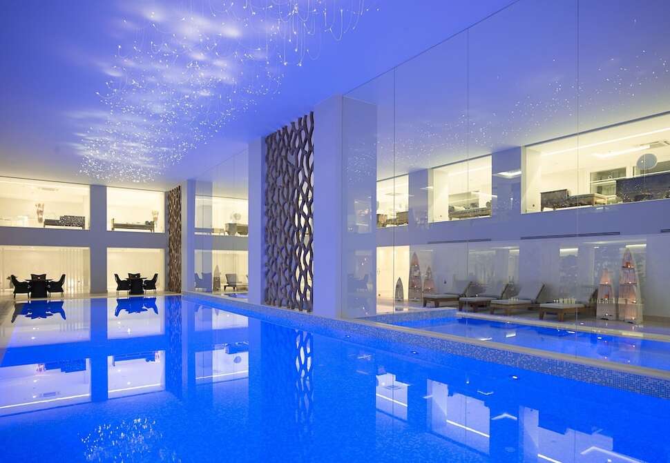 Ein Foto vom Pool im Mitsis Alila Exclusive Resort & Spa