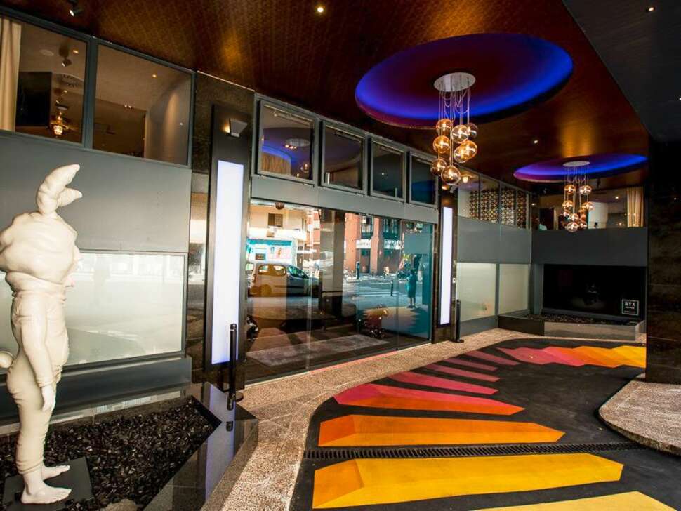 Een foto van het interieur van NYX Hotel Madrid