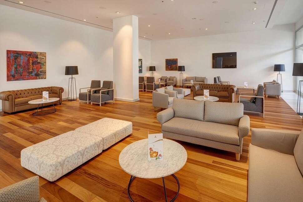 Een foto van het interieur van Hipotels Gran Playa de Palma