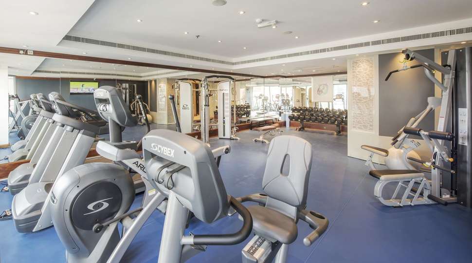 Een foto van de faciliteiten bij Hawthorn Suites by Wyndham Abu Dhabi City Centre