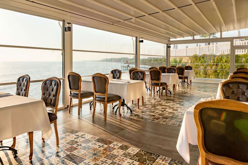 Een foto van de faciliteiten bij Flora Garden Beach Hotel