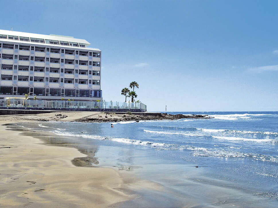 Een foto van het strand bij Hotel Kn Arenas del Mar
