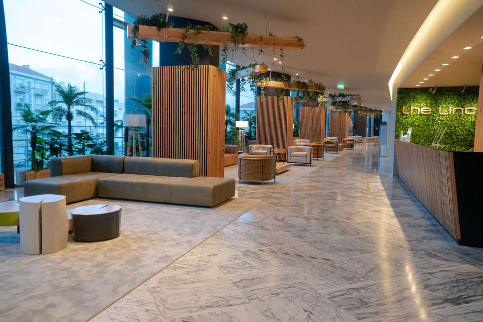 Een foto van het interieur van The Lince Azores