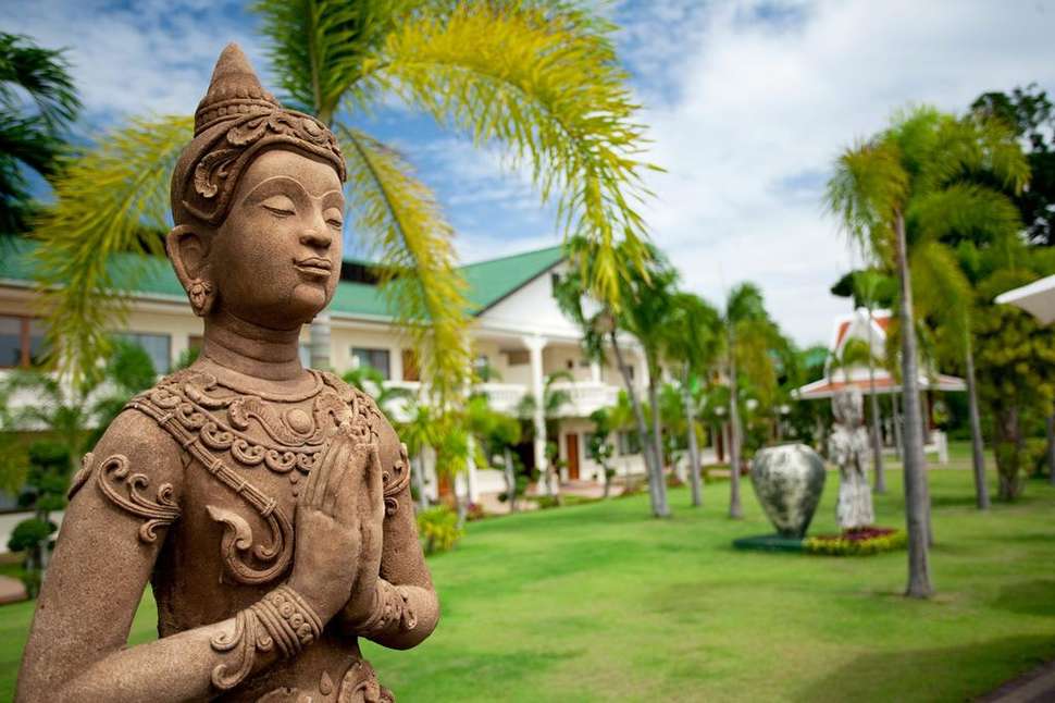 Een foto van de buitenkant van Thai Garden Resort