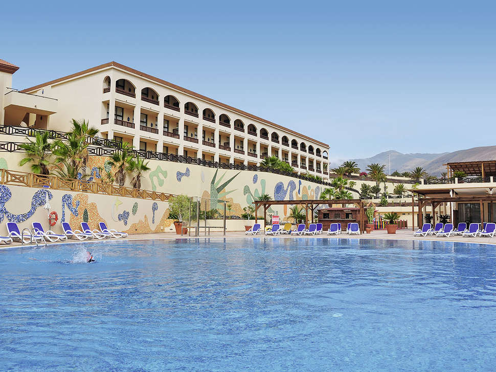 Een foto van een overzicht van Hotel Livvo Jandia Golf