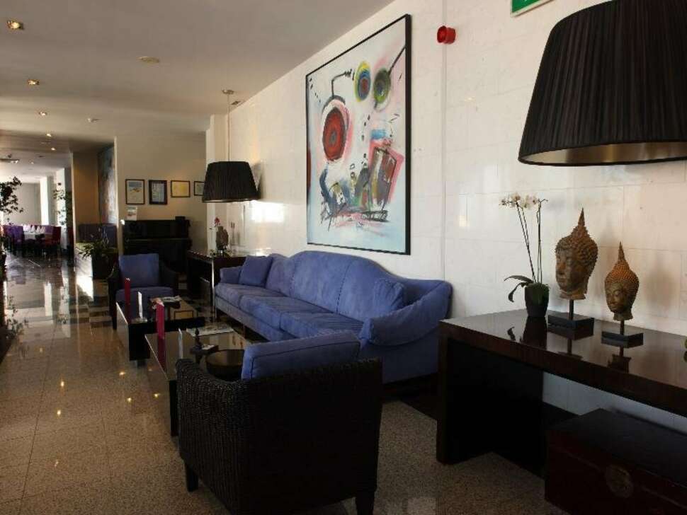 Een foto van het interieur van Madeira Regency Cliff Hotel
