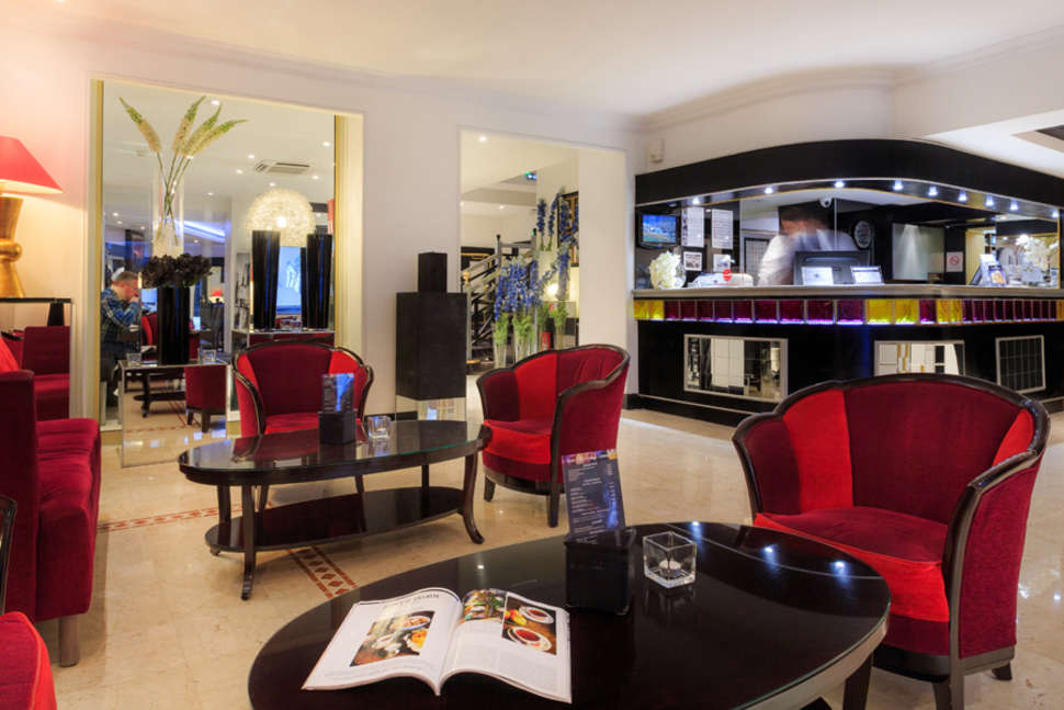 Ein Foto von den Einrichtungen im Best Western Plus Hotel Massena Nice