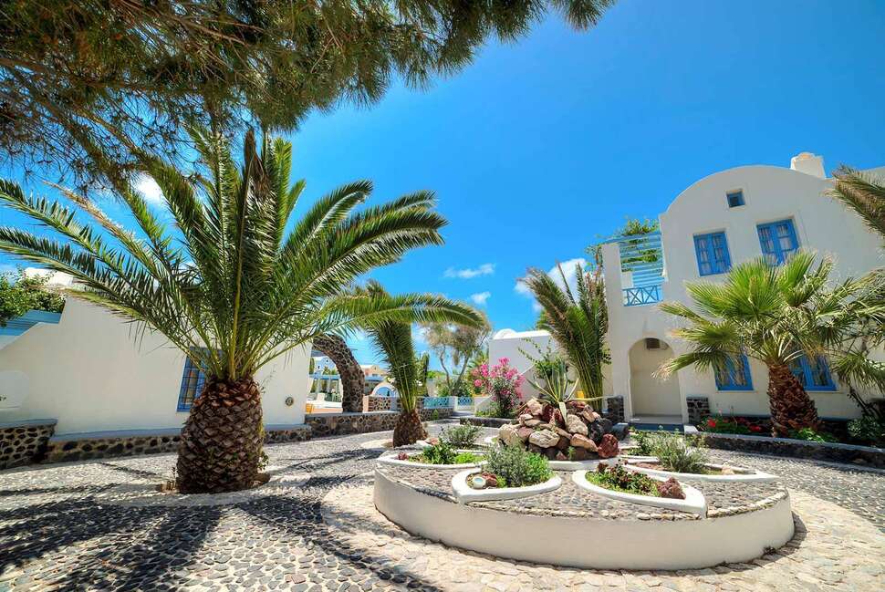 Ein Foto von der Außenansicht des Marillia Village