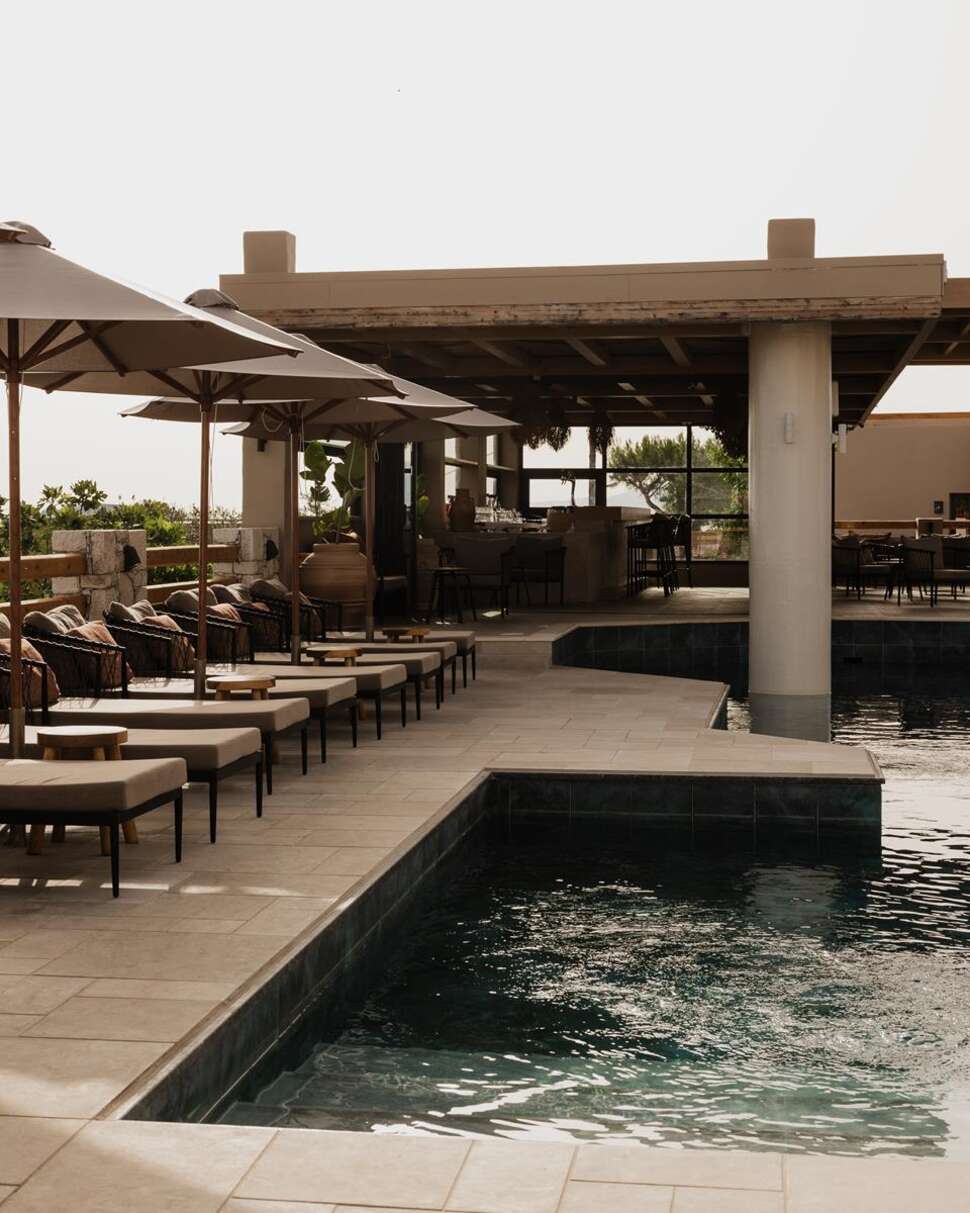 Een foto van het zwembad bij Momi Slow Living Hotel