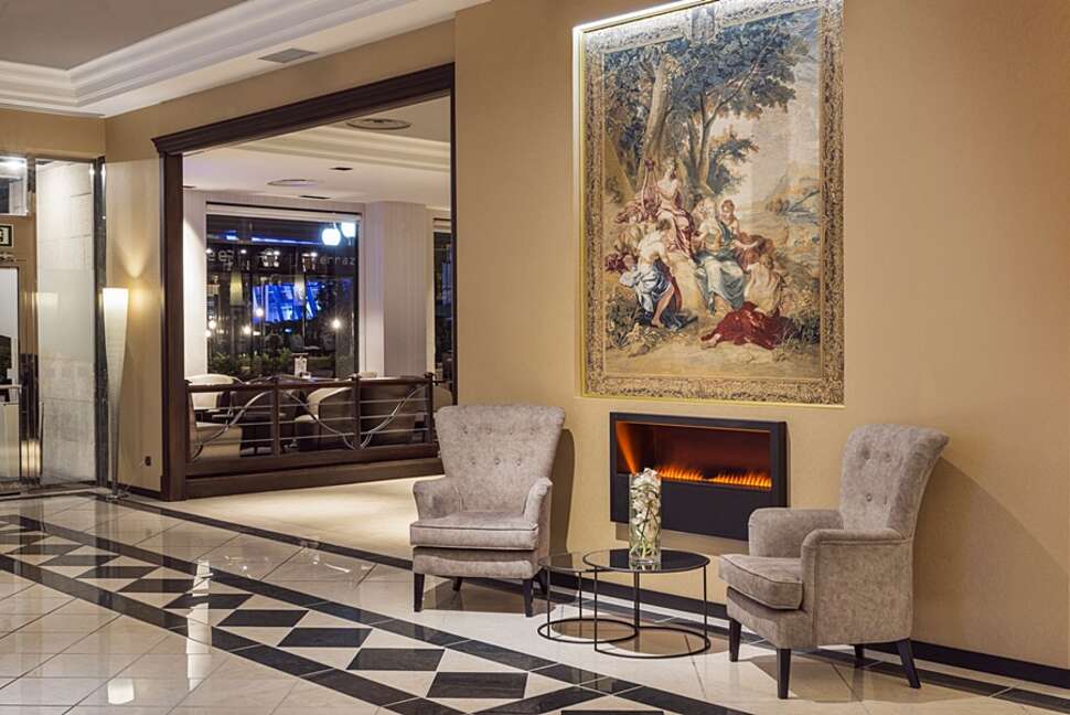 Een foto van het interieur van Elba Madrid Alcala