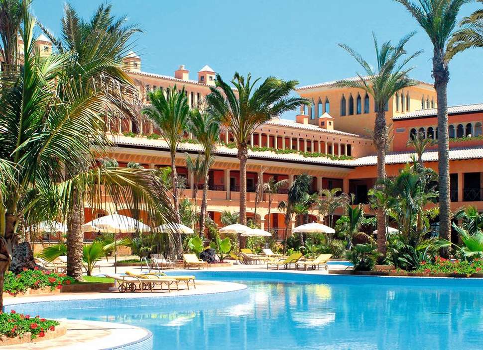 Een foto van een overzicht van Secrets Bahia Real Resort & Spa