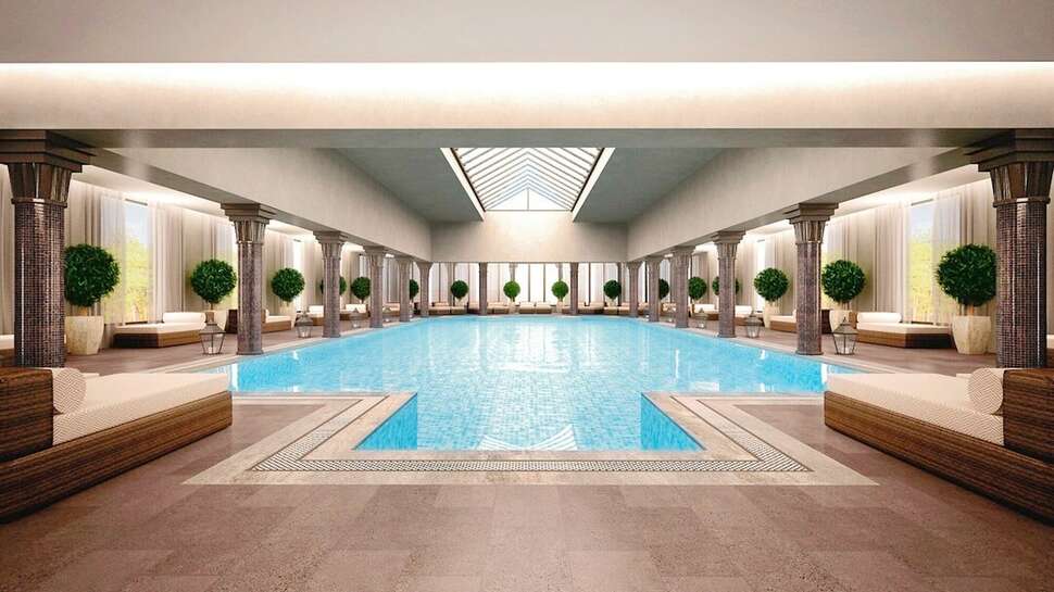 Ein Foto vom Pool im Barcelo Concorde Green Park Palace