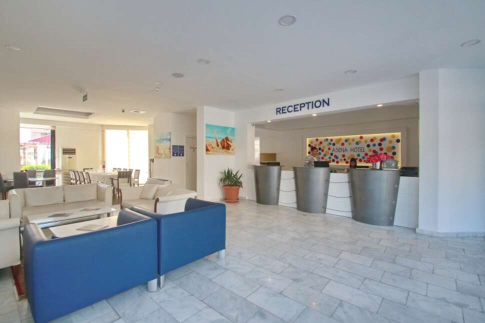 Een foto van het interieur van Jura Hotels Ada Beach