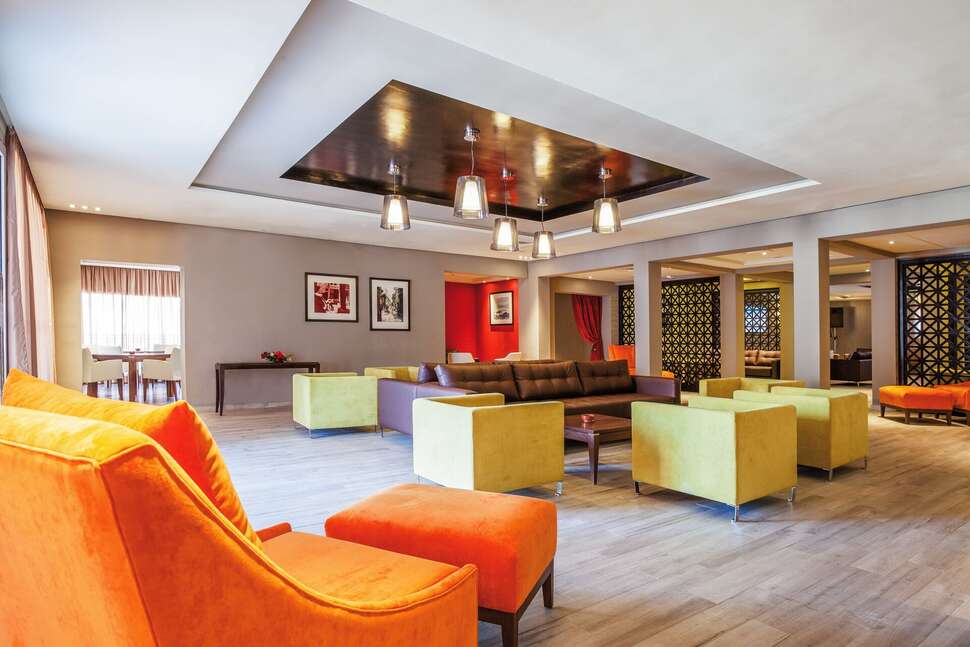 Een foto van het interieur van Dunes d'Or Ocean Club Agadir