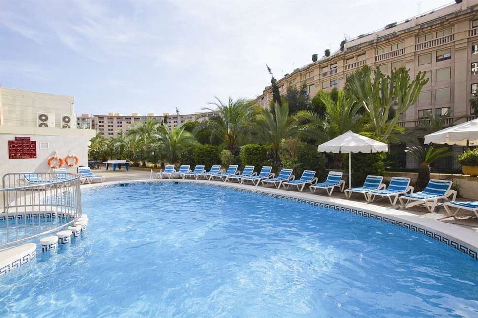 Een foto van een overzicht van Hotel Prince Park