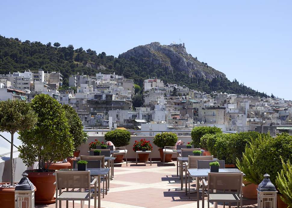 Een foto van de faciliteiten bij Athens Zafolia Hotel