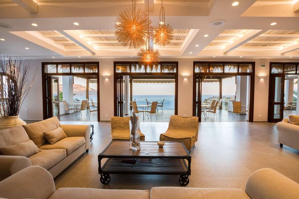 Een foto van het interieur van Aegean Village