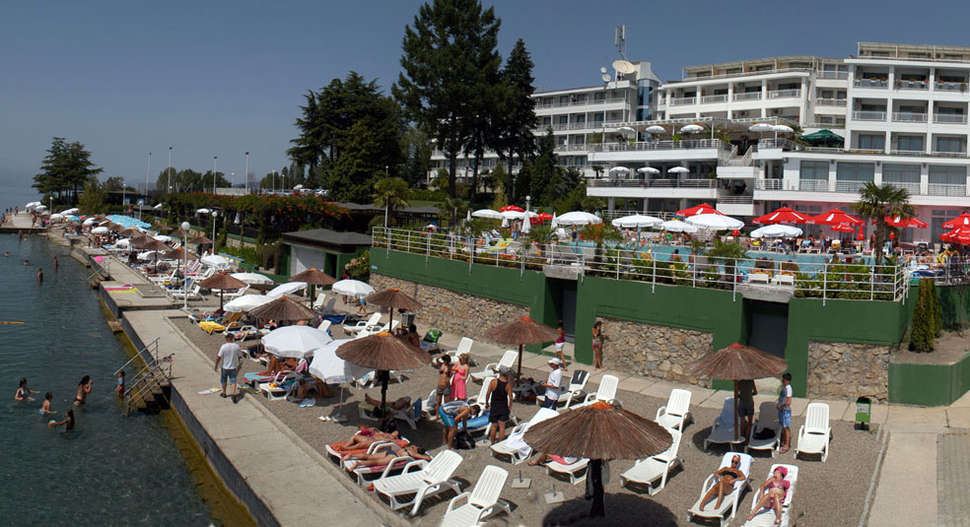 Een foto van de buitenkant van Hotel Granit