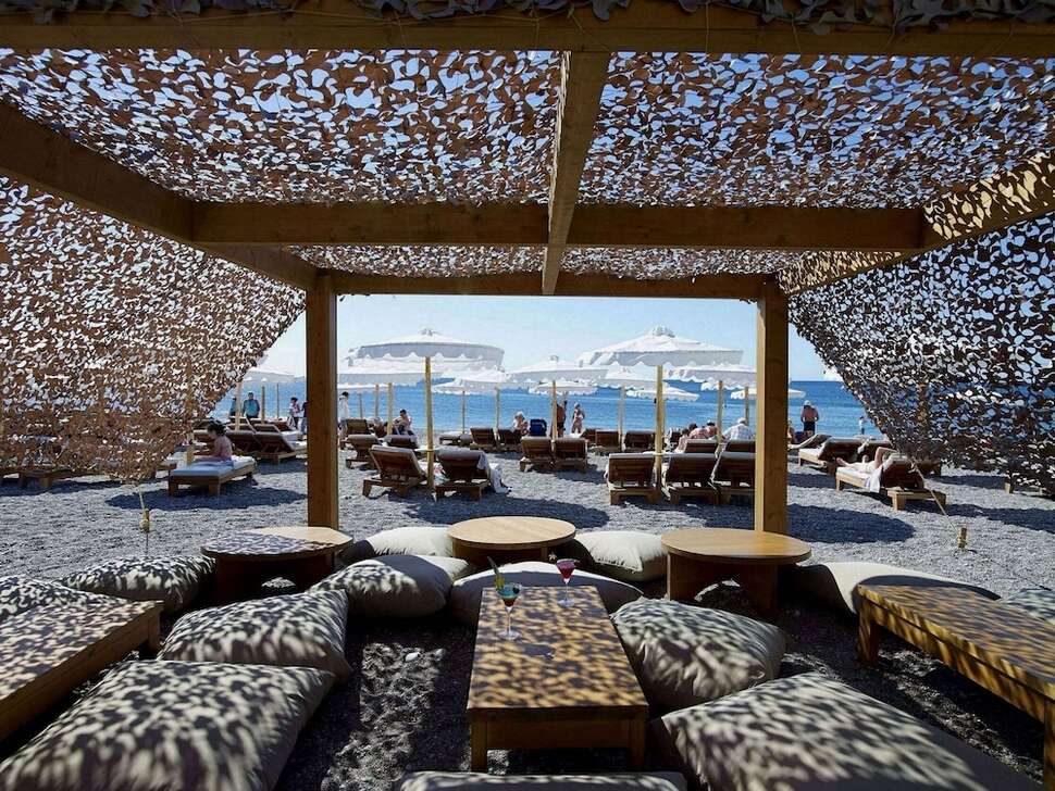 Ein Foto vom Strand beim Mitsis Alila Exclusive Resort & Spa