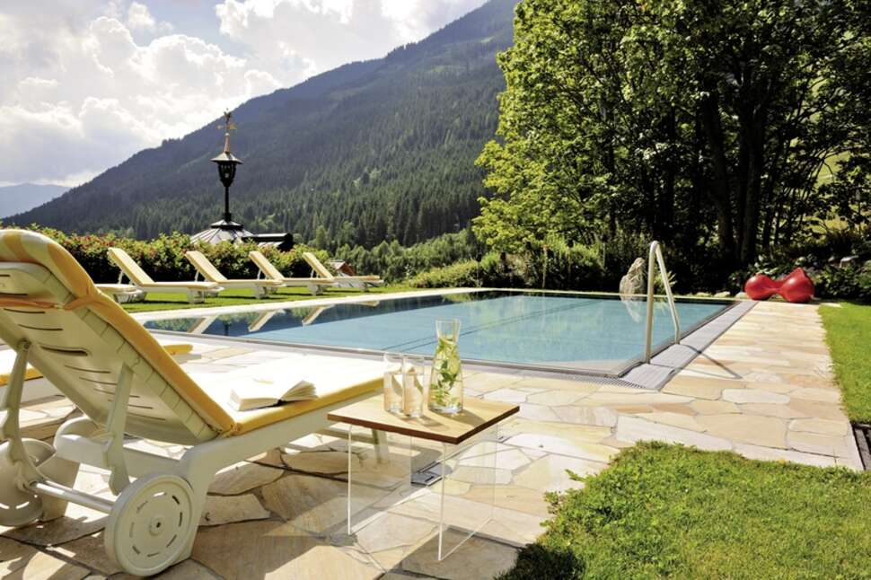 Een foto van het zwembad bij Hotel Saalbacher Hof