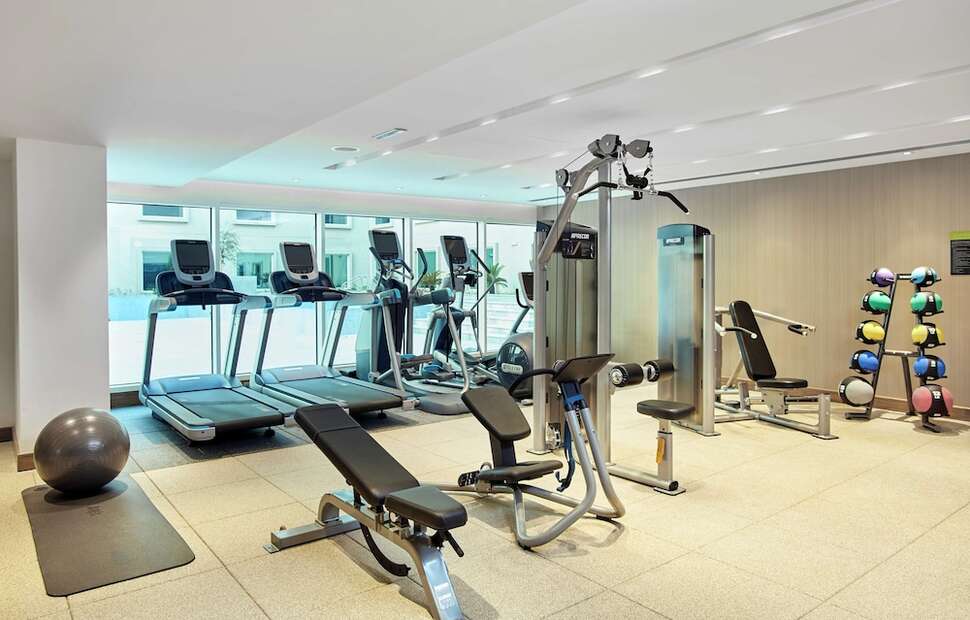 Ein Foto von den Einrichtungen im Hilton Garden Inn Avenue Mall