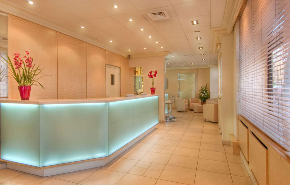 Een foto van het interieur van Hotel Residence Europe