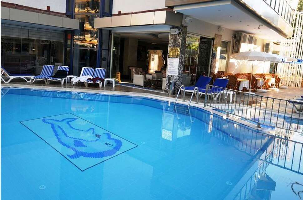 Een foto van een overzicht van Kleopatra Micador Hotel