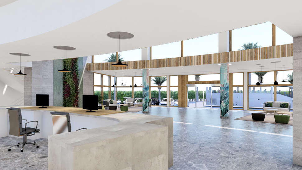 Een foto van het interieur van Albir Garden Resort