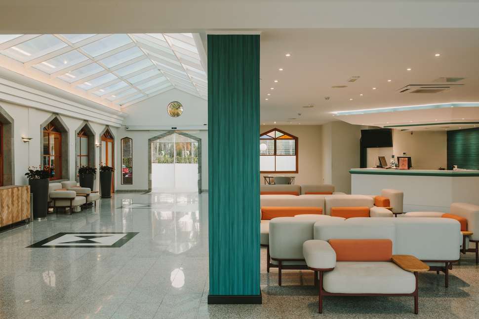 Een foto van het interieur van Maspalomas Resort by Dunas