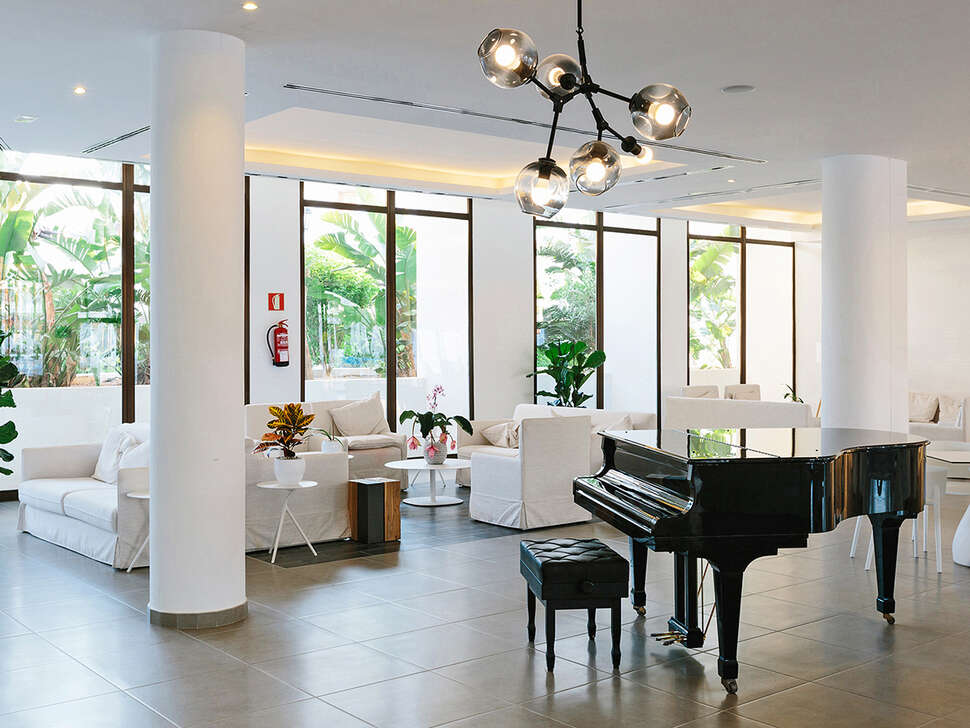 Een foto van het interieur van AluaSoul Ibiza