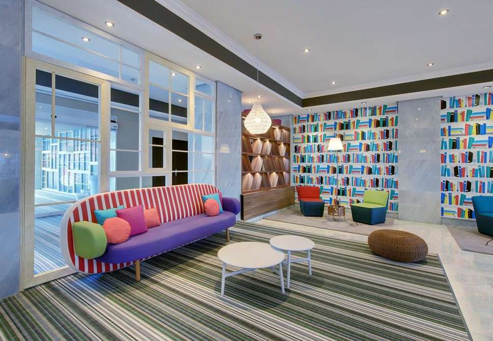 Een foto van het interieur van Sol Guadalmar