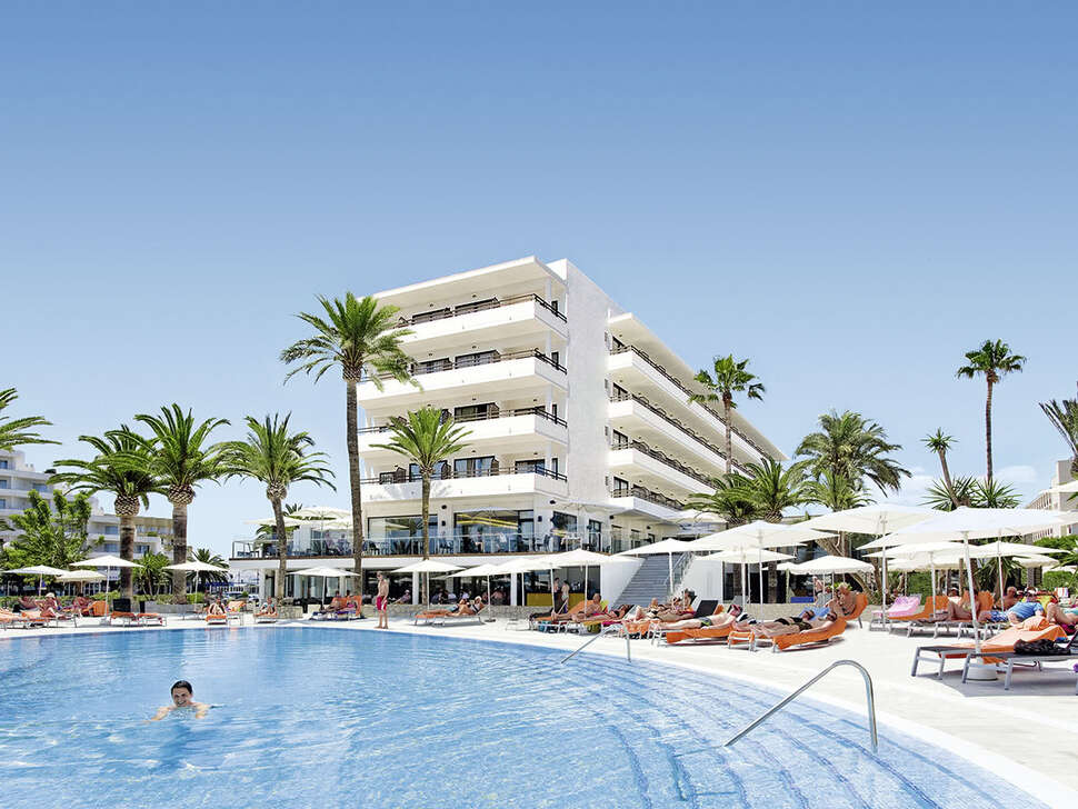 Een foto van een overzicht van Allsun Hotel Bahia del Este