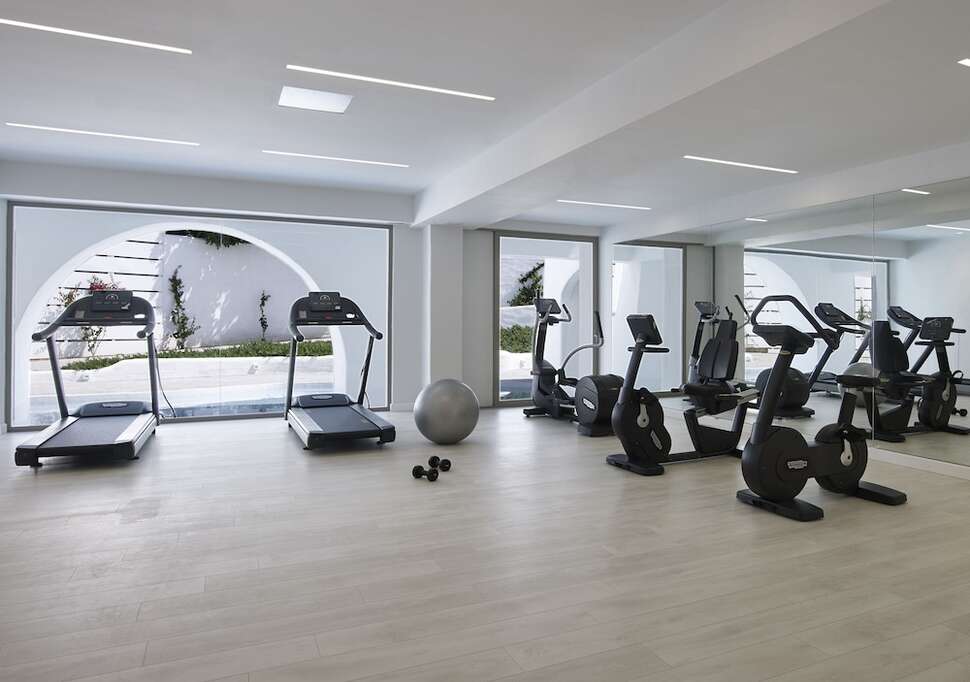 Een foto van de faciliteiten bij Knossos Beach Bungalows & Suites