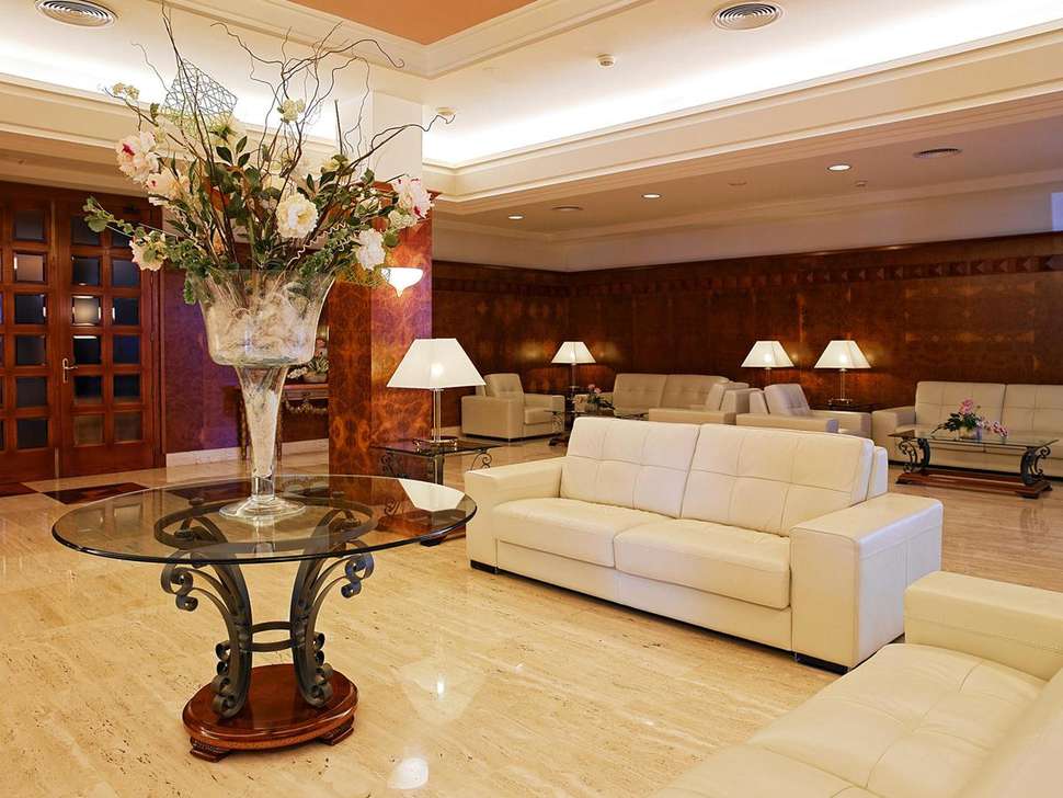 Een foto van het interieur van Hipotels Hipocampo Palace & Spa Hotel