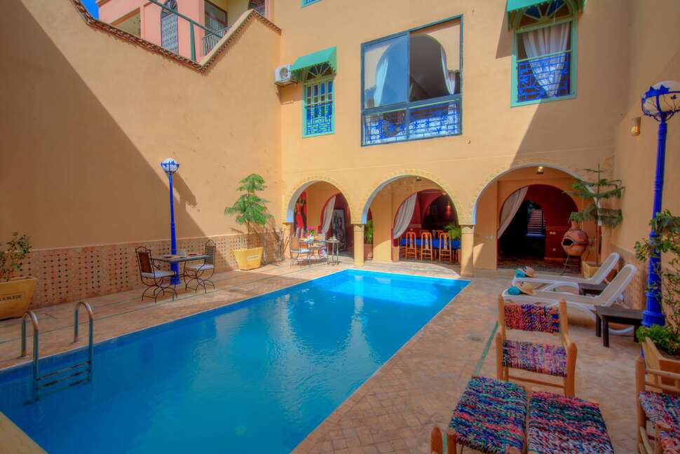 Een foto van Riad La Villa Bleue