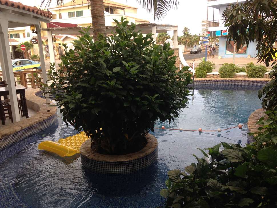 Een foto van het zwembad bij Nha Terra Hotel
