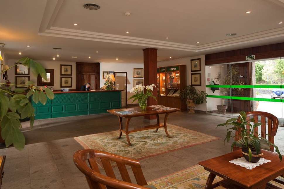 Ein Foto vom Innenbereich im Parador de La Palma