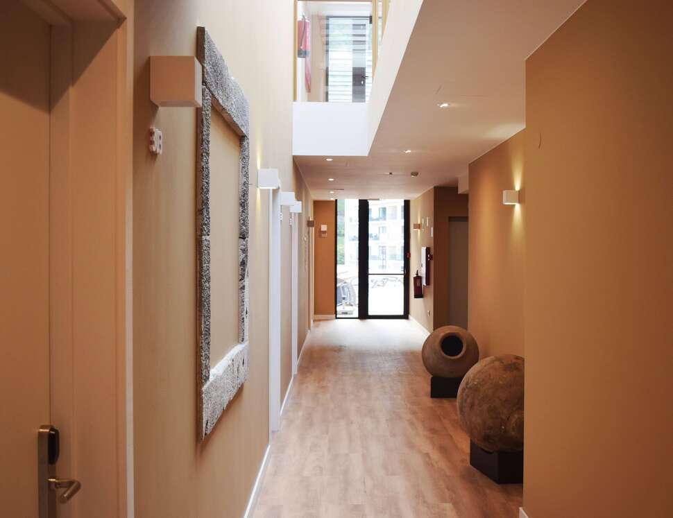 Een foto van het interieur van Hotel Solar do Bom Jesus
