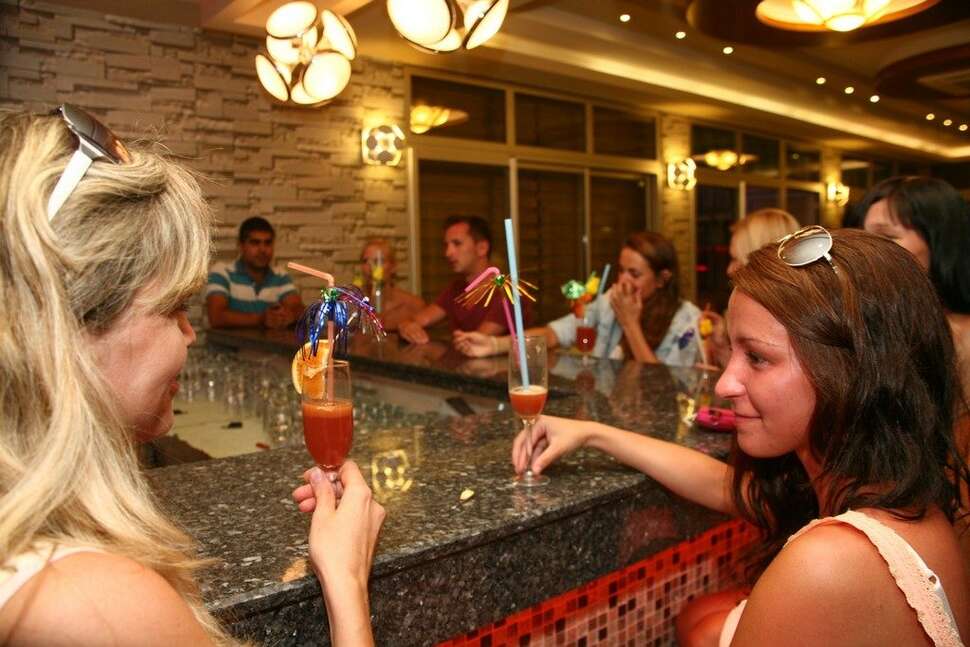 Een foto van de faciliteiten bij Alanya Beach Hotel