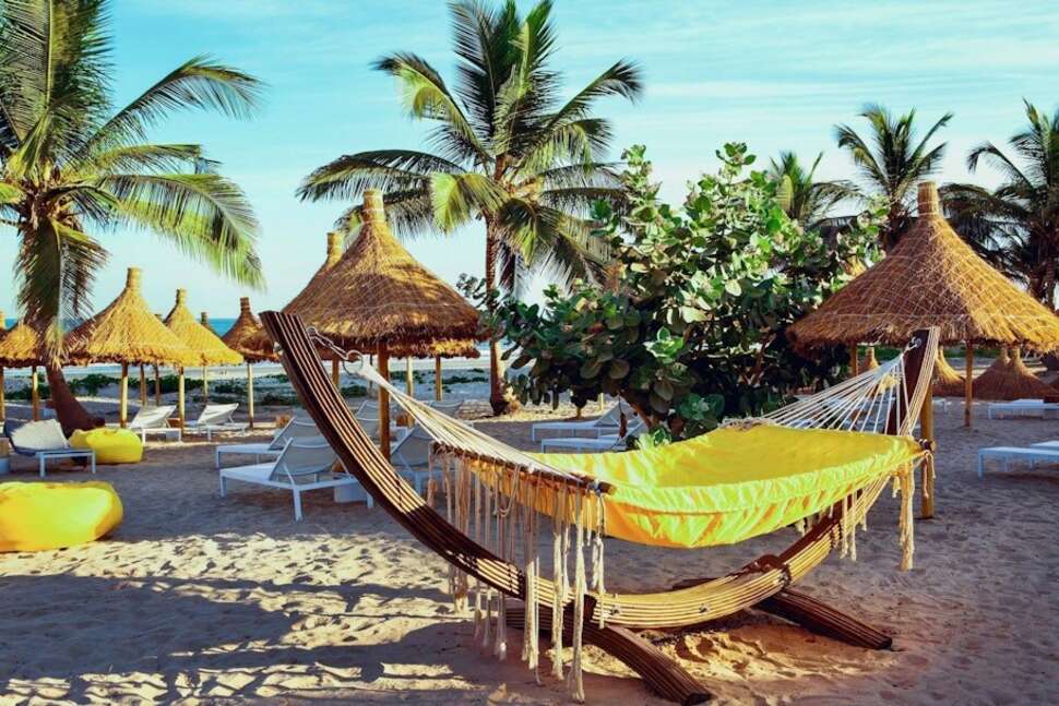 Een foto van het strand bij Sunprime Tamala Beach