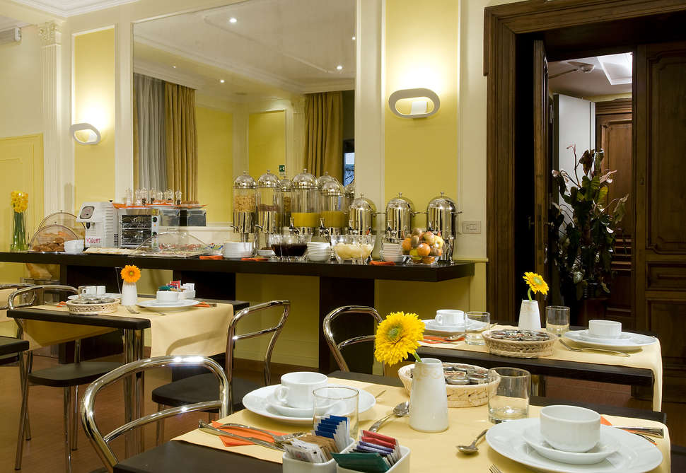 Een foto van de faciliteiten bij Hotel Rome Garden