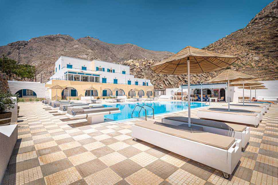 Ein Foto von einer Übersicht des Marianna Hotel