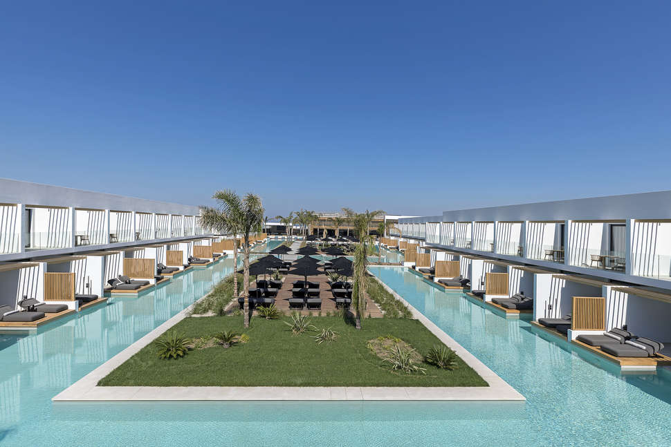 Ein Foto von einer Übersicht des D’Andrea Lagoon Suites
