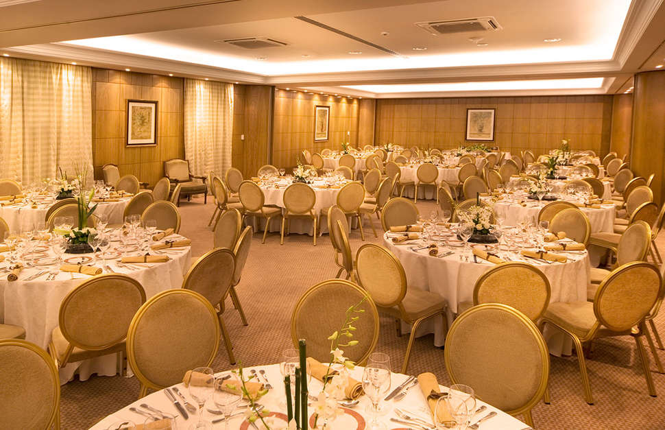 Ein Foto von den Einrichtungen im Real Palacio Hotel