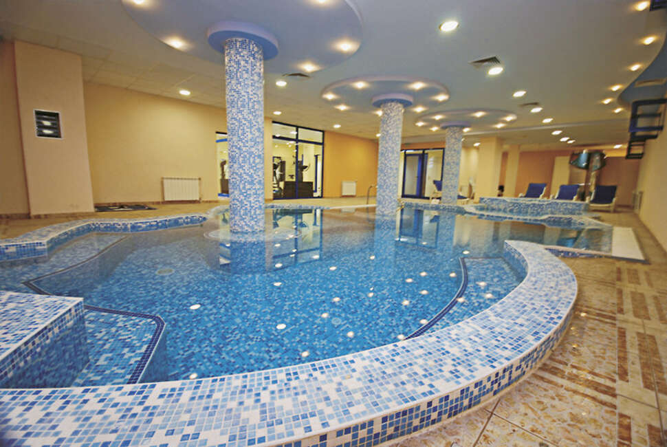 Een foto van het zwembad bij Hotel Aphrodite