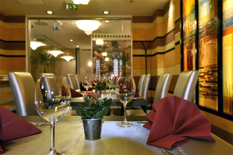 Een foto van de faciliteiten bij Hotel President