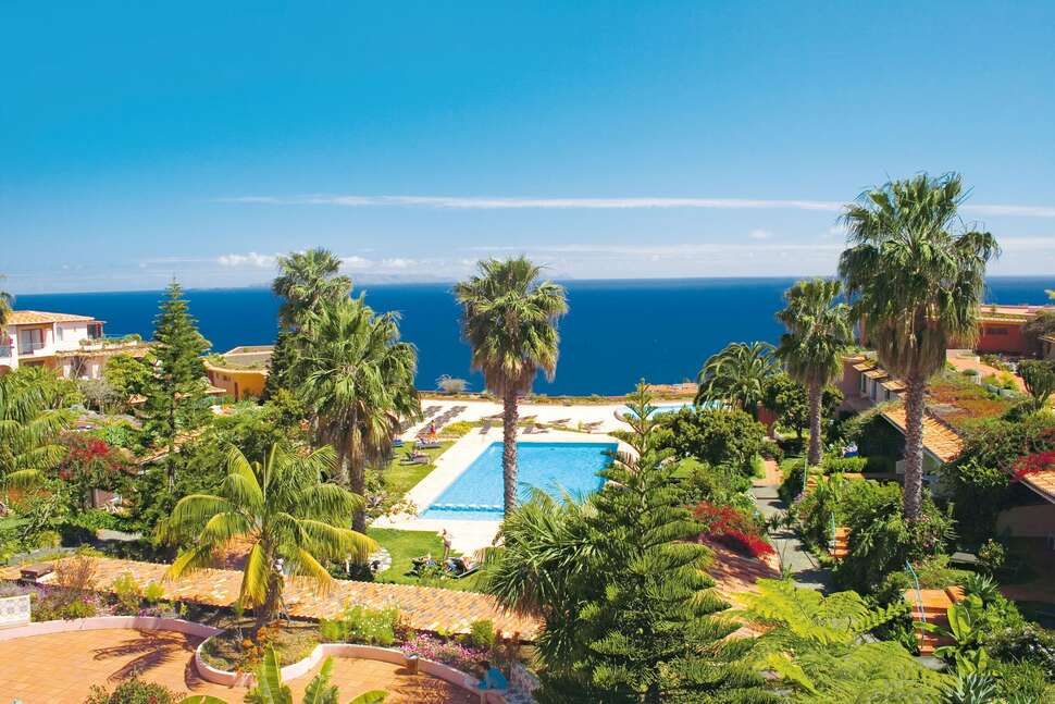 Ein Foto vom Pool im Quinta Splendida Wellness & Botanical Garden