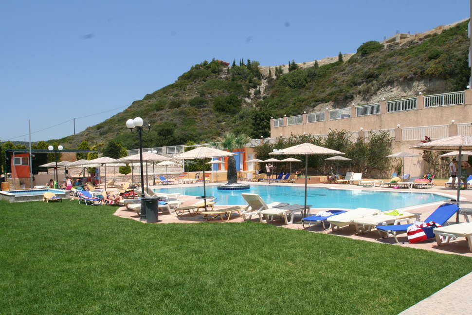 Een foto van een overzicht van Diagoras Hotel